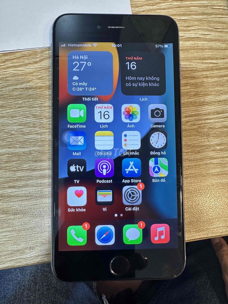 iPhone 6s Plus 16GB Xám. Mua bán Điện thoại tại Quận 4 Tp Hồ Chí Minh được đăng bởi Phúc hình 1