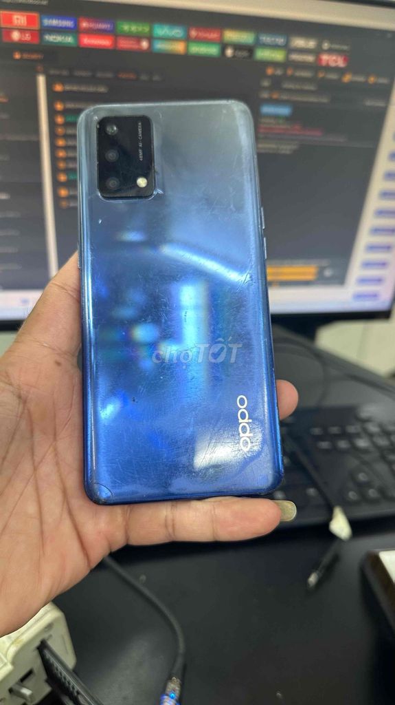 Oppo A74 128GB Xanh. Mua bán Điện thoại tại Quận Cầu Giấy Hà Nội được đăng bởi Đoàn duy Hải hình 1
