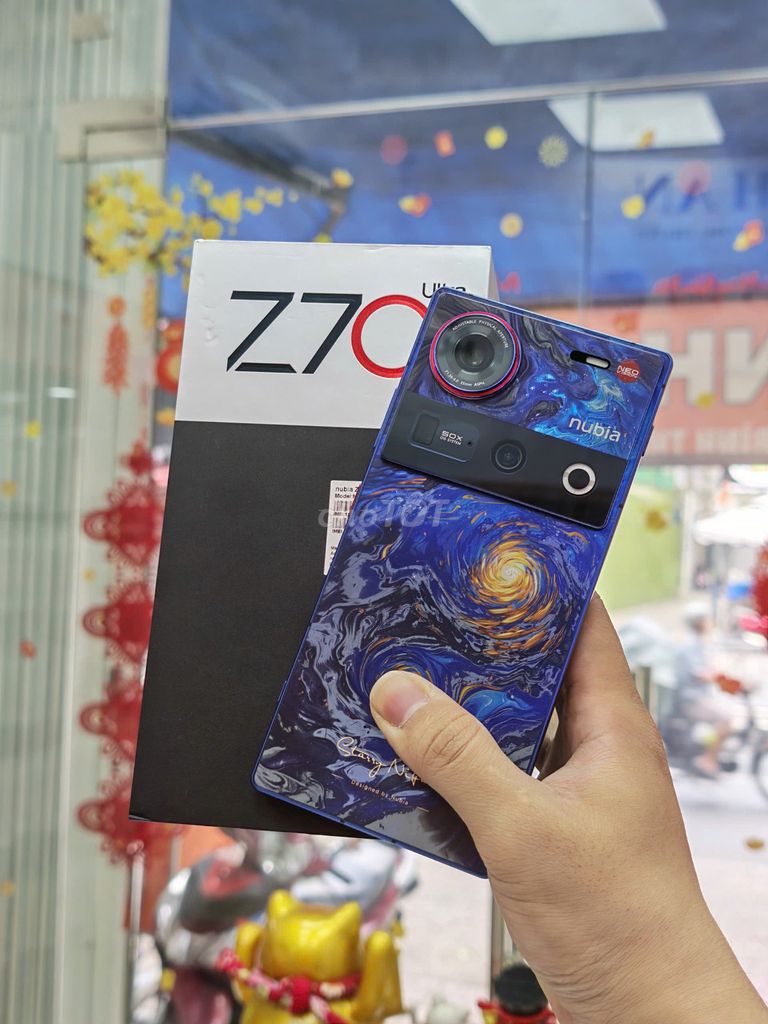 Nubia Z70 Ultra Starry Night Fullbox 99% – Quốc Tế. Mua bán Điện thoại tại Quận 11 Tp Hồ Chí Minh được đăng bởi Vinhanmobile hình 1