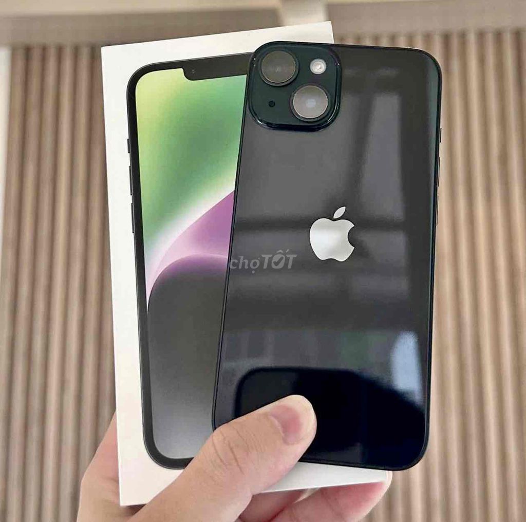iPhone 14 FULLBOX Đen 128G BH APPLE 2025. Mua bán Điện thoại tại Quận Thanh Xuân Hà Nội được đăng bởi Nguyễn Huy Dũng hình 1