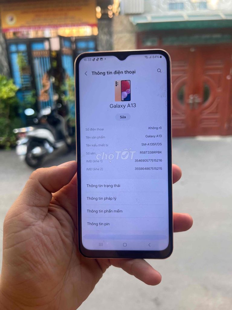 Samsung Galaxy A13 128GB Hồng. Mua bán Điện thoại tại Quận Gò Vấp Tp Hồ Chí Minh được đăng bởi HQ86 Thanh Lý Cầm đồ hình 1