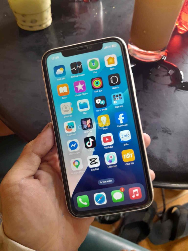 Apple iPhone 11 64GB Trắng Đã sử dụng. Mua bán Điện thoại tại Thành phố Dĩ An Bình Dương được đăng bởi Anh Đạt hình 1