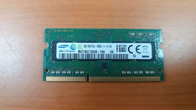 Ram laptop DDR3L PC3L 4GB Bus 1600( 12800S)samsung