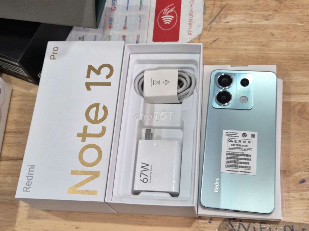 XIAOMI REDMI NOTE 13 PRO 5G 12/256 Q.TẾ FULBOX 99%