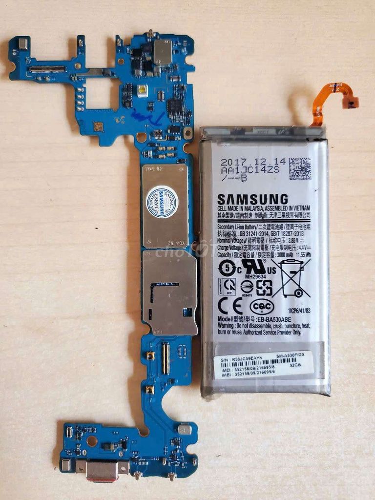 Mainboard Samsung A8 2018 Lỗi socket. Mua bán Linh kiện (RAM, Card...) tại Huyện Châu Thành Tiền Giang được đăng bởi Nguyen Nguyen hình 1