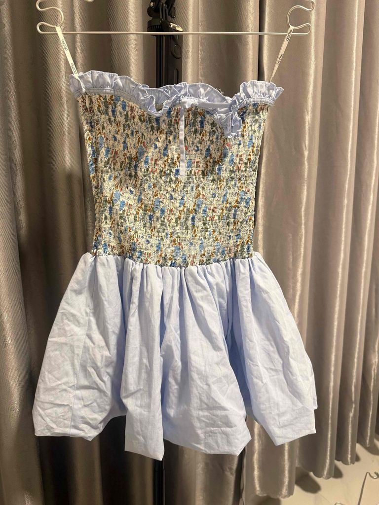 Váy Dottie Nữ Xanh biển Size S. Mua bán Quần áo tại Thành phố Thủ Dầu Một Bình Dương được đăng bởi Bích Ngọc Lê hình 1