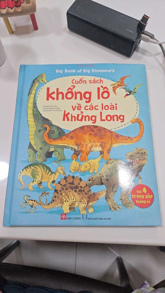 Sách Khổng Lồ Về Khủng Long Thiếu Nhi. Mua bán Sách tại Quận 6 Tp Hồ Chí Minh được đăng bởi Kóm Kóm hình 1
