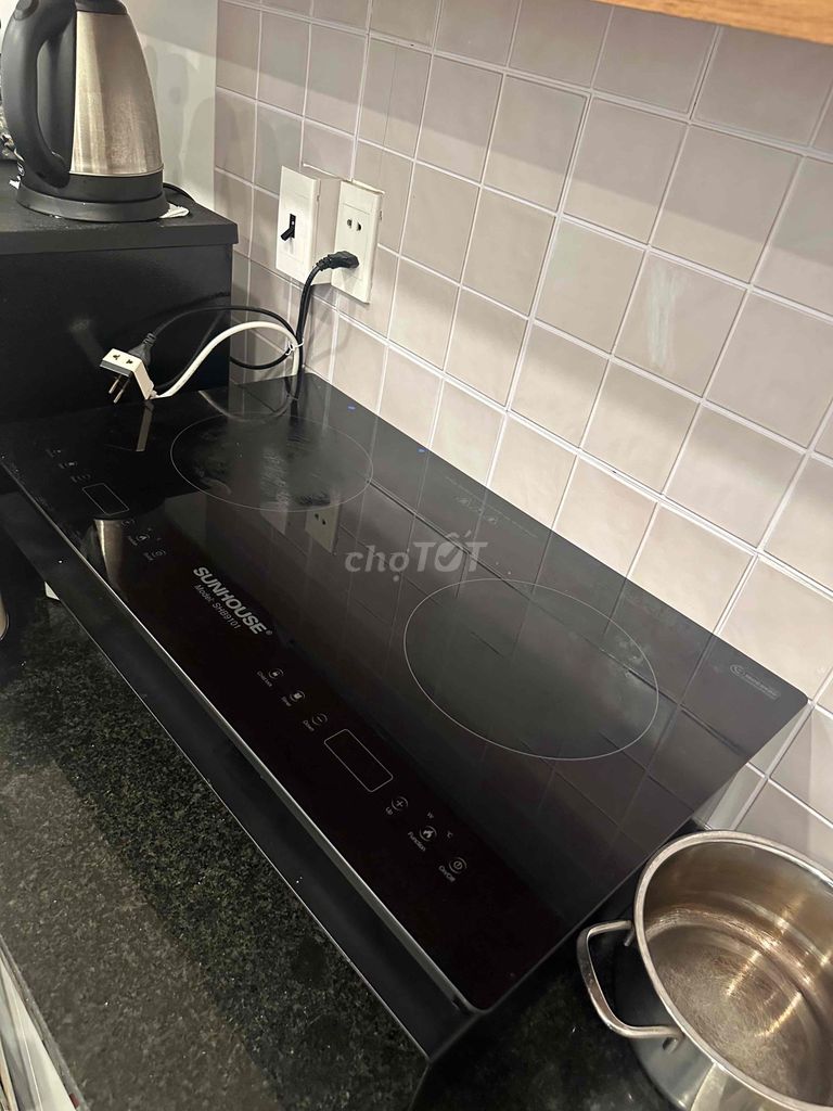 Bếp điện từ Sunhouse SHB 9101 Đen. Mua bán Bếp, lò, đồ điện nhà bếp tại Thành phố Thủ Đức Tp Hồ Chí Minh được đăng bởi no ne hình 1