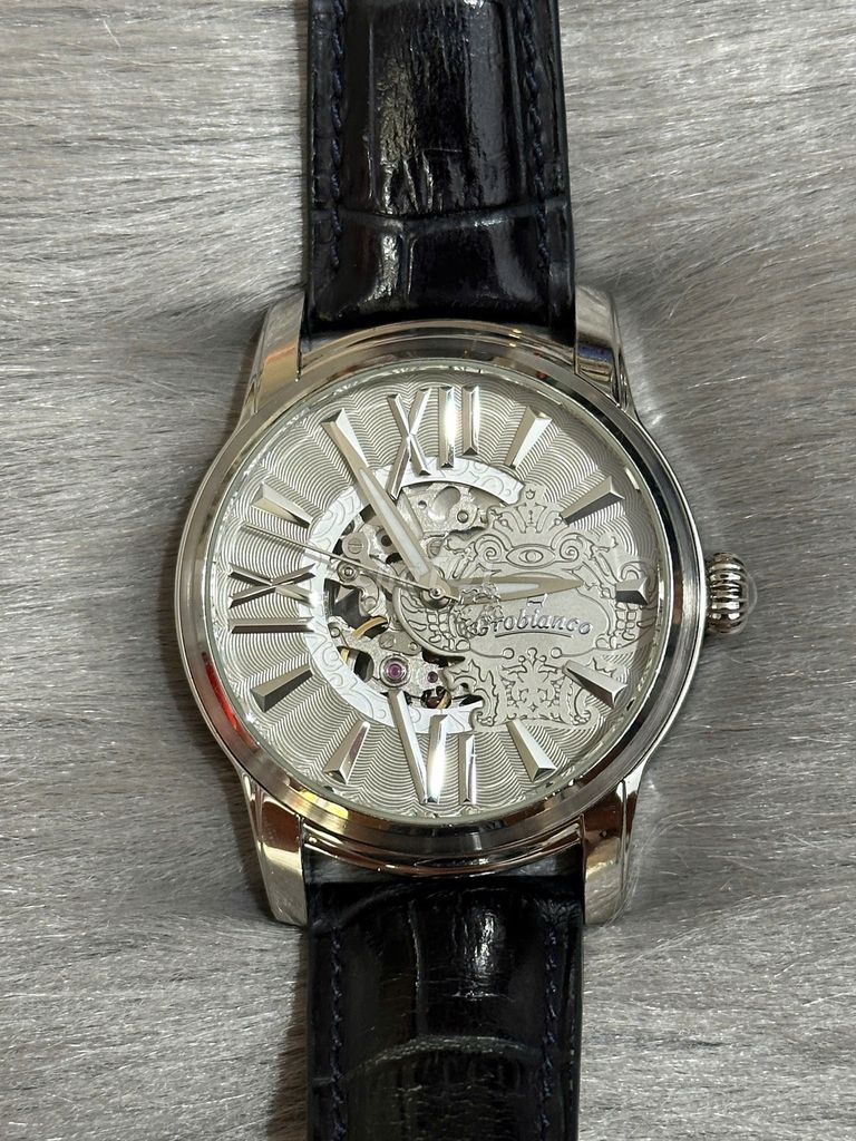 Đồng hồ Orobianco Nam Dây da 42mm Xám. Mua bán Đồng hồ tại Quận 7 Tp Hồ Chí Minh được đăng bởi BB Watch hình 1