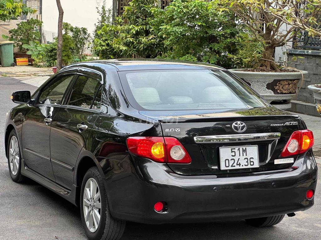 Toyota Corolla Altis 2.0V 2009 - Cơ quan thanh lý. Mua bán Ô tô tại Quận Bình Tân Tp Hồ Chí Minh được đăng bởi Xe Hồng Minh hình 3