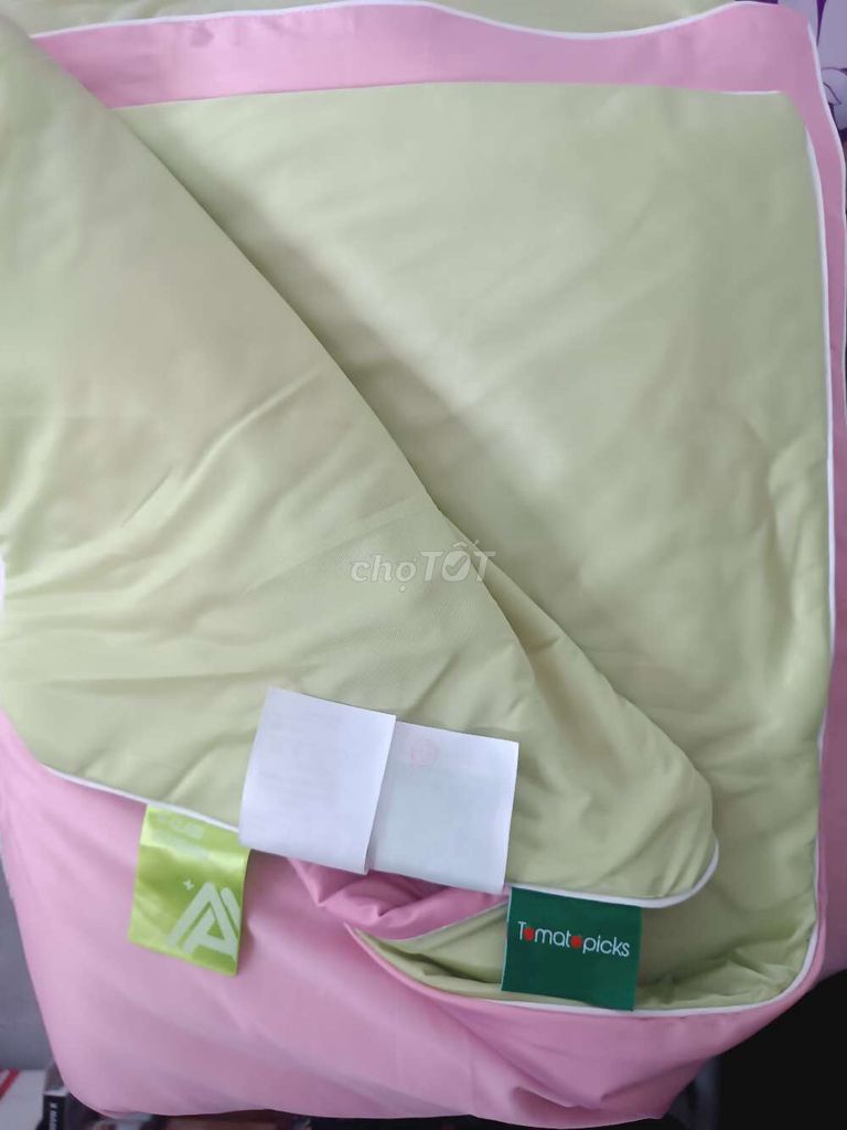 Chăn thun lạnh Tomato 1m5x2m. Mua bán Giường, chăn ga gối nệm tại Quận Gò Vấp Tp Hồ Chí Minh được đăng bởi Sara Thy hình 1