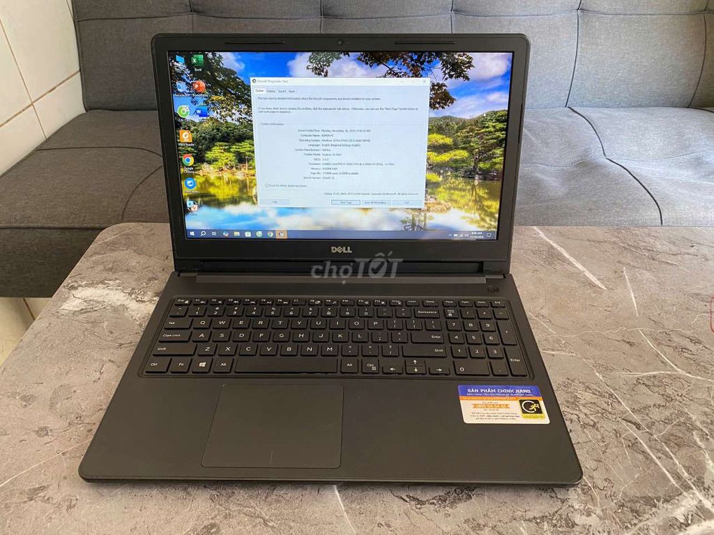 Dell inspiron 3567. I5-7200U. Ram 8G. Ssd 256G