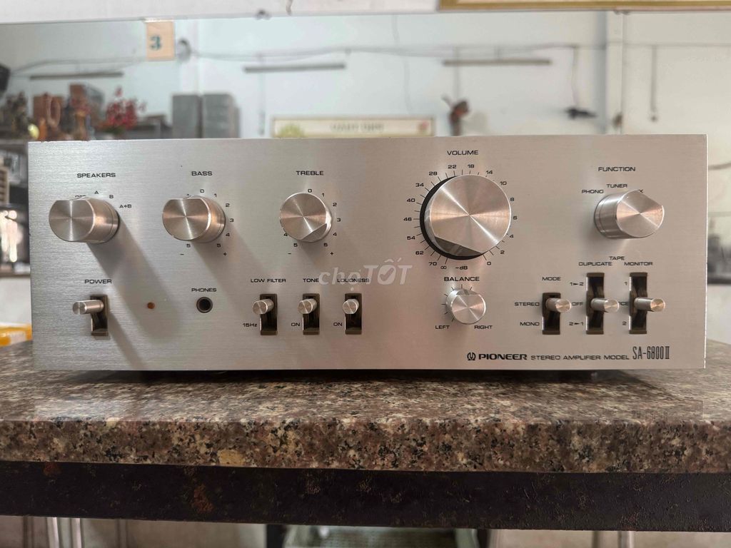 Amply Pioneer SA-6800II cs-110w chạy 4 sò xanh đen. Mua bán Tivi, Âm thanh tại Quận 12 Tp Hồ Chí Minh được đăng bởi Thao Đặng hình 1