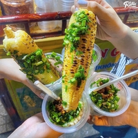 Tý ty. Bắp Nướng-Mỡ Hanh