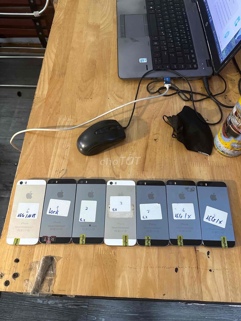Apple iPhone 5s 16GB Đã qua sử dụng. Mua bán Điện thoại tại Quận Cẩm Lệ Đà Nẵng được đăng bởi Đoàn Gia Huy hình 1