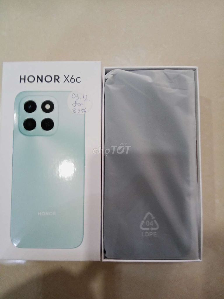 Honor X6c 6gb 256GB Đen Mới 100% hàng tgdđ. Mua bán Điện thoại tại Huyện Hóc Môn Tp Hồ Chí Minh được đăng bởi Anh hình 1