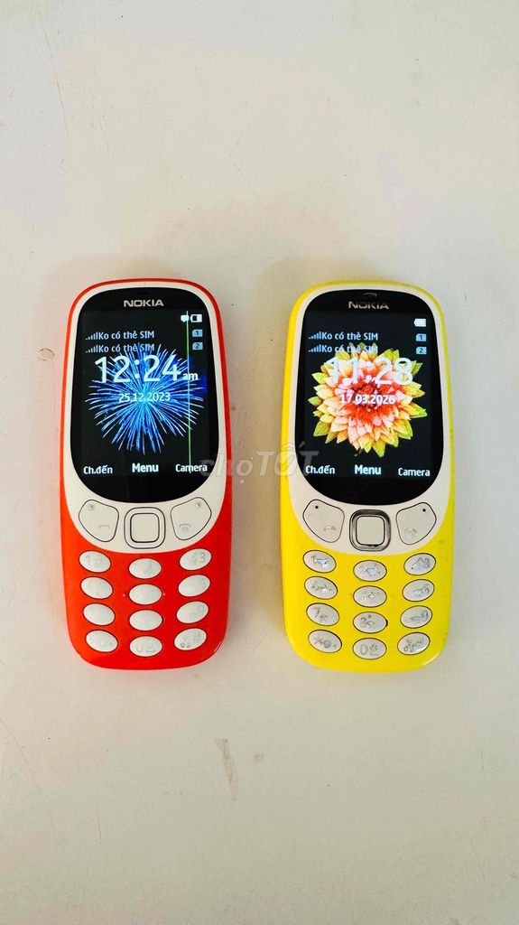 Nokia 3310 Đỏ, Vàng. Mua bán Điện thoại tại Quận Cái Răng Cần Thơ được đăng bởi đồ điện tử cũ  hình 1