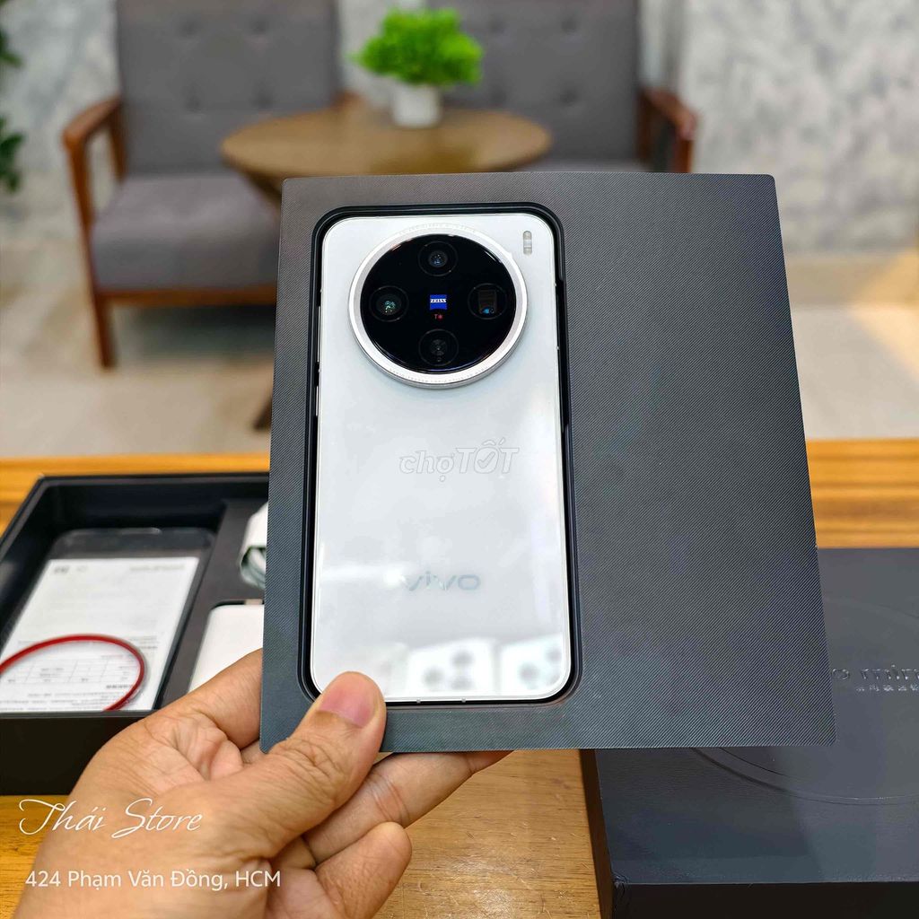 Vivo X200 Promini 512GB Trắng RAM 16Gb Fullbox. Mua bán Điện thoại tại Quận Bình Thạnh Tp Hồ Chí Minh được đăng bởi Thái Store hình 1