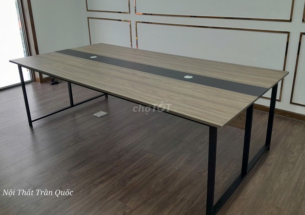 Bàn chân sắt 120x240 sẵn hàng. Mua bán Đồ dùng văn phòng tại Quận Bình Tân Tp Hồ Chí Minh được đăng bởi đỗ thị kim trâm  hình 1