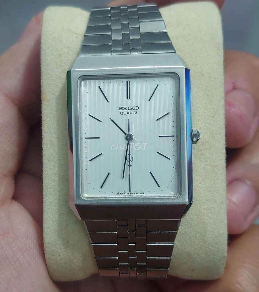 Đồng hồ Seiko Tank Nam Bạc. Mua bán Đồng hồ tại Huyện Thoại Sơn An Giang được đăng bởi Phan Minh Trí hình 1