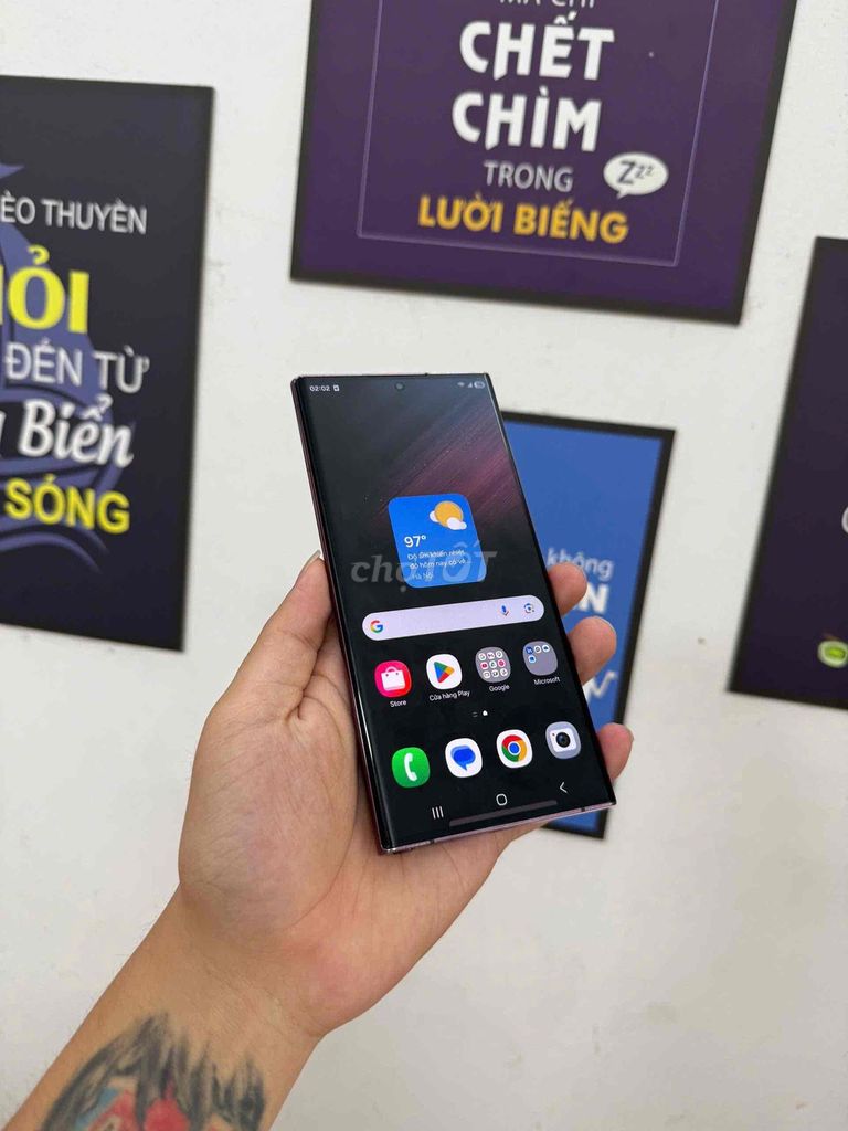 Samsung S22 Ultra 128GB Tím. Mua bán Điện thoại tại Quận Đống Đa Hà Nội được đăng bởi KT Hà Nội Mobile hình 1