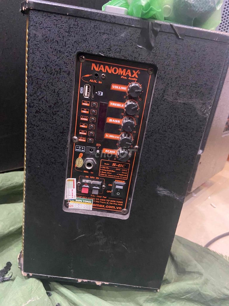 Loa kéo Nanomax bass 20 cm. Mua bán Tivi, Âm thanh tại Quận Đống Đa Hà Nội được đăng bởi Hoang Thu Chinh hình 1
