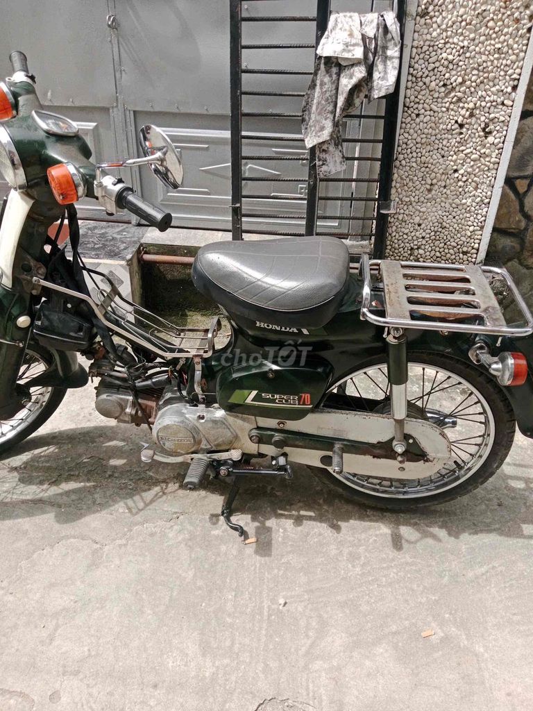 Honda Super Cub 70 1986 Xanh lá. Mua bán Xe máy tại Huyện Hóc Môn Tp Hồ Chí Minh được đăng bởi Ngan Vo Nguyen hình 2