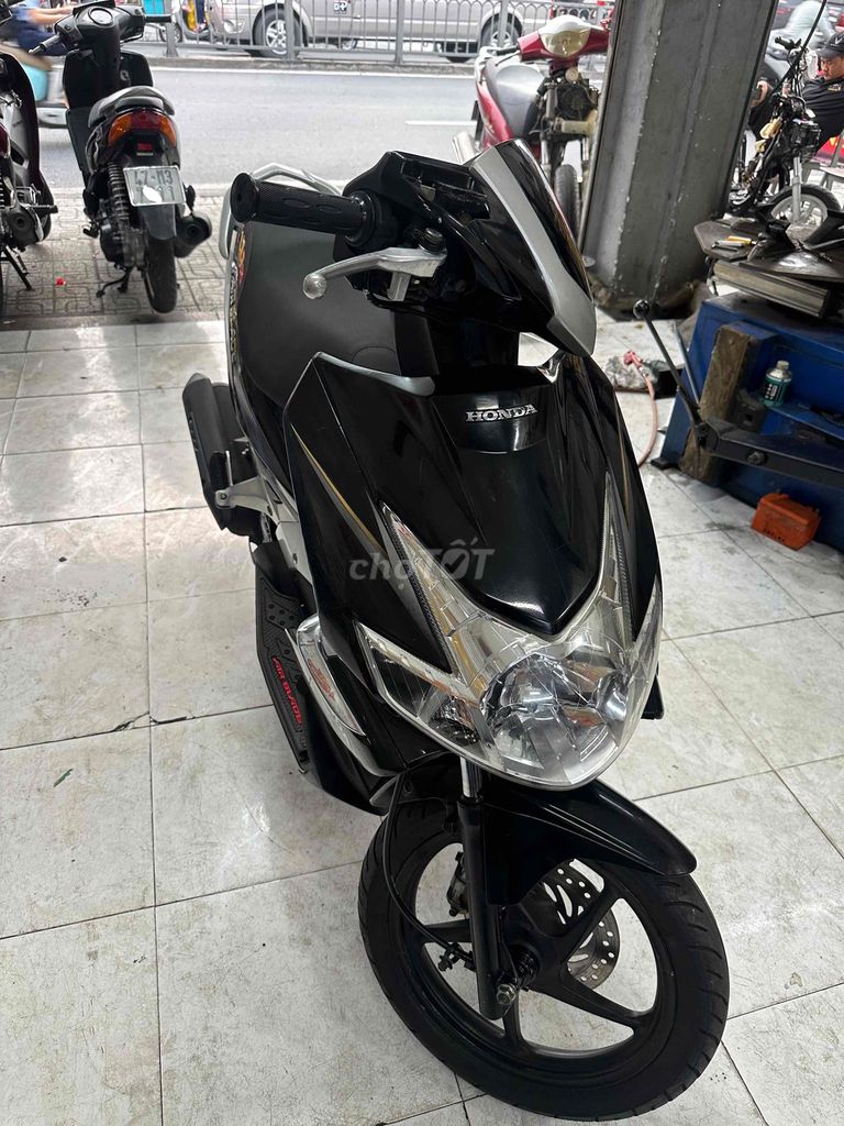 Honda Air Blade 2009 Черно-серебристый