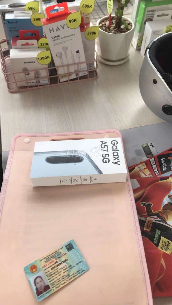 Samsung Galaxy A57 5G Mới 100%. Mua bán Điện thoại tại Thị xã Bình Minh Vĩnh Long được đăng bởi LE VAN QUI hình 1