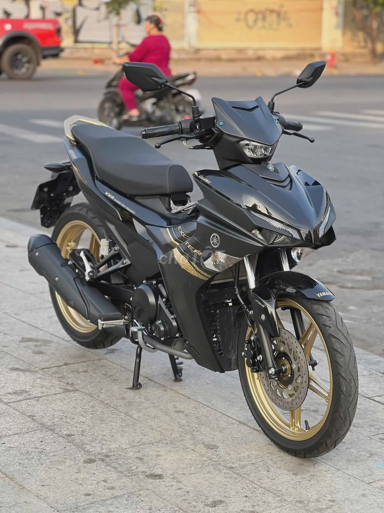 Yamaha Exciter 155 ABS VVA 2024 Đen vàng. Mua bán Xe máy tại Quận Long Biên Hà Nội được đăng bởi Hạ Hoà hình 2