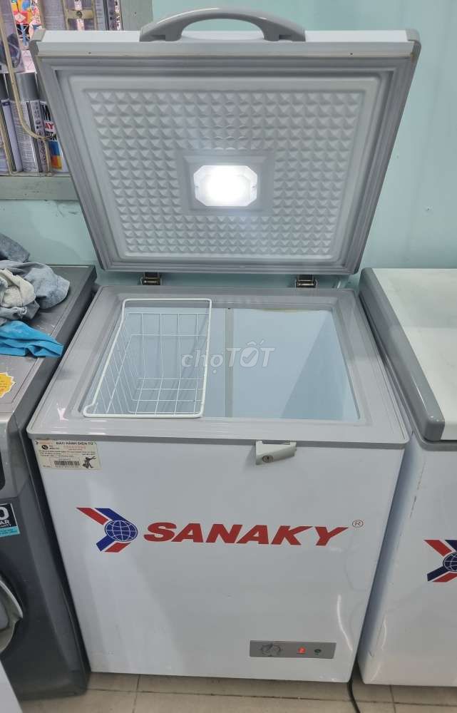 Thanh lý tủ đông Sanaky 100L zin chạy tốt