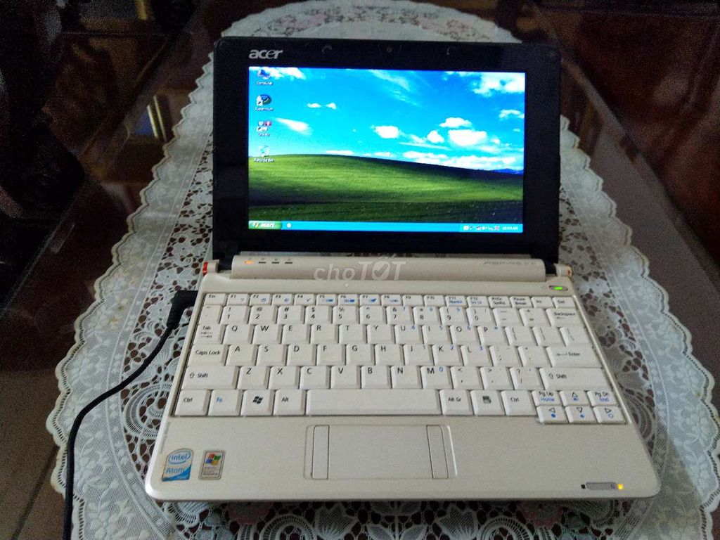 Acer Aspire One ZG5 trắng. Mua bán Laptop tại Quận Tân Phú Tp Hồ Chí Minh được đăng bởi PTN hình 1