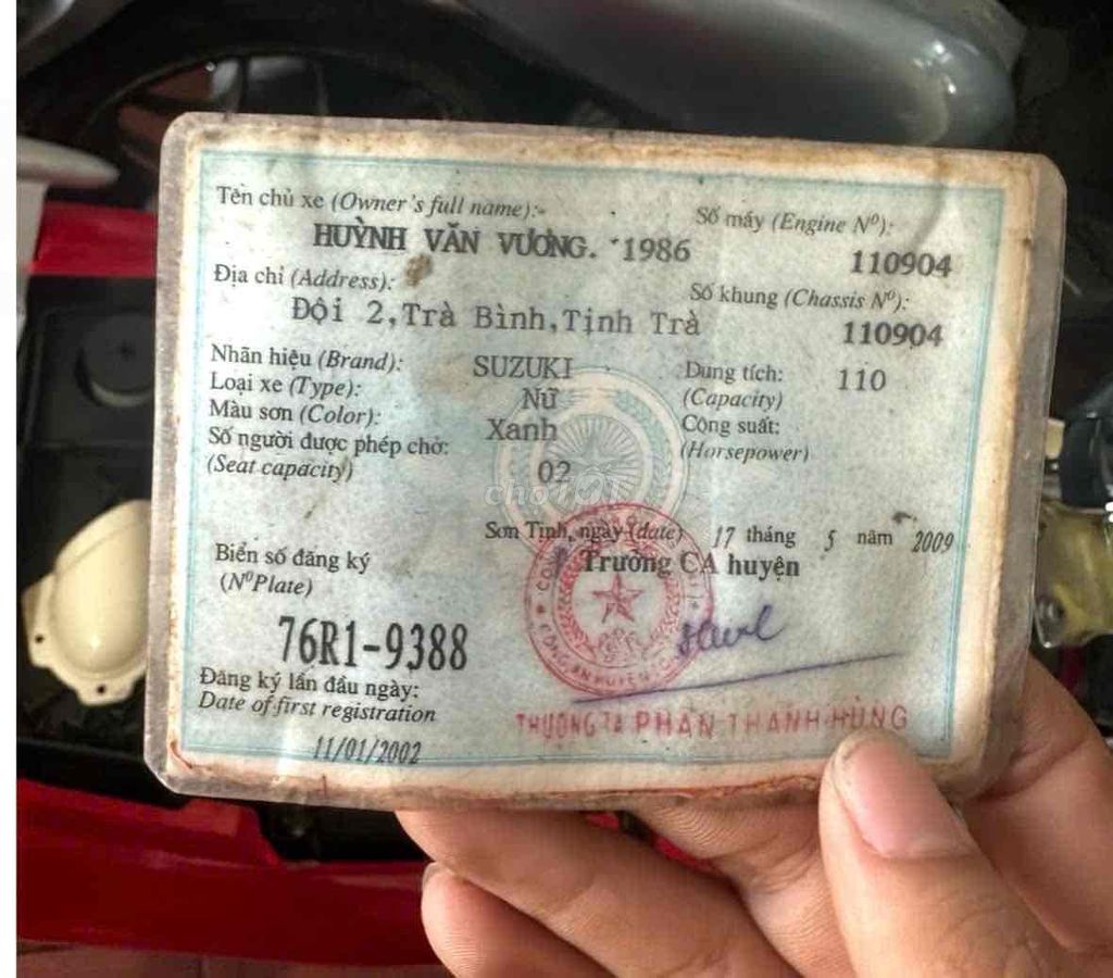 Xipo 99 siêu mới giấy zin công chứng uỷ quyền 42tr. Mua bán Xe máy tại Thành phố Quảng Ngãi Quảng Ngãi được đăng bởi Hien hình 3