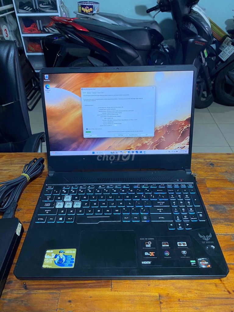 ASUS TUF Gaming FX505DT 16GB. Mua bán Laptop tại Quận Bình Thạnh Tp Hồ Chí Minh được đăng bởi Cầm Đồ Lê Đức Anh hình 1
