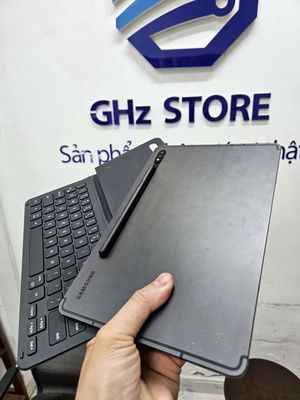 Tab S8 bản 5G, full phím bao da hãng, đẹp như mới