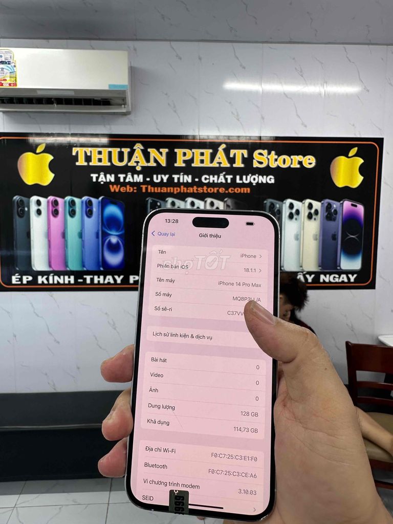 iPhone 14 Pro Max Trắng 128GB-Góp đưa trước 500k