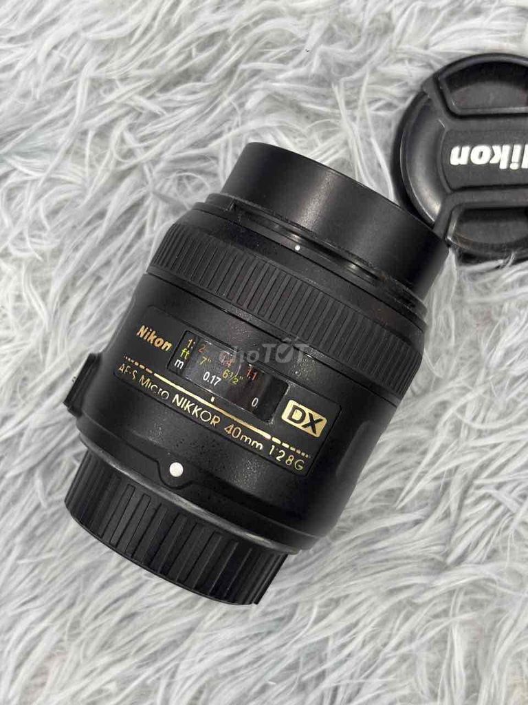 Ống kính Nikon AFS 40mm F2.8G. Mua bán Máy ảnh, Máy quay tại Quận 5 Tp Hồ Chí Minh được đăng bởi Phan Thế Phong  hình 1