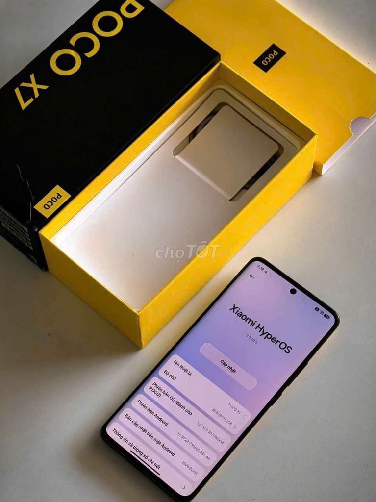POCO X7 12GB/512GB fullbox GL. Mua bán Điện thoại tại Thành phố Vĩnh Long Vĩnh Long được đăng bởi Tuấn Anh hình 1