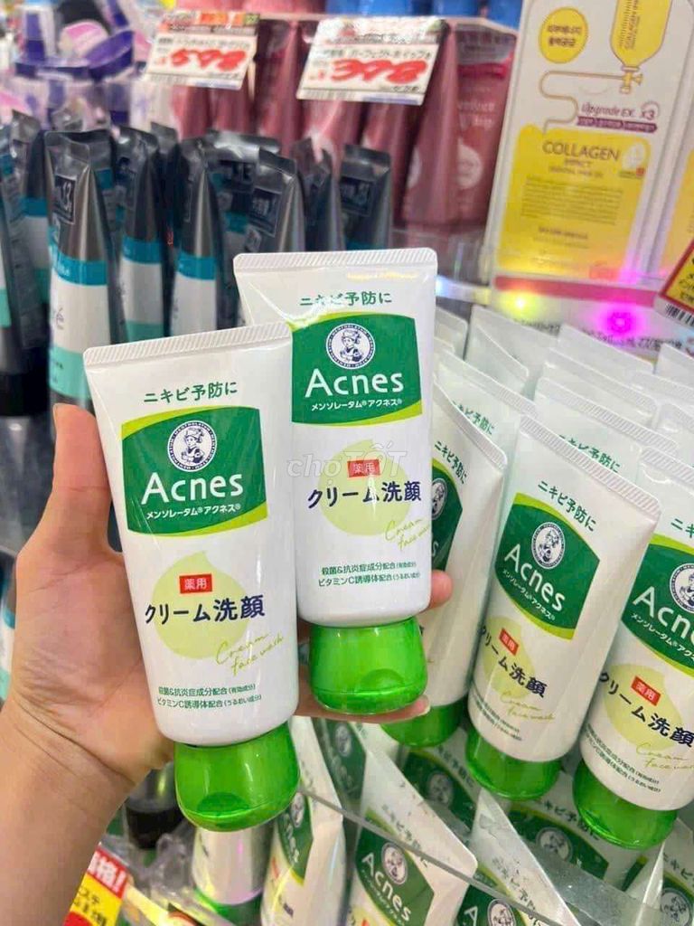 Sữa rửa mặt tạo bọt acnes