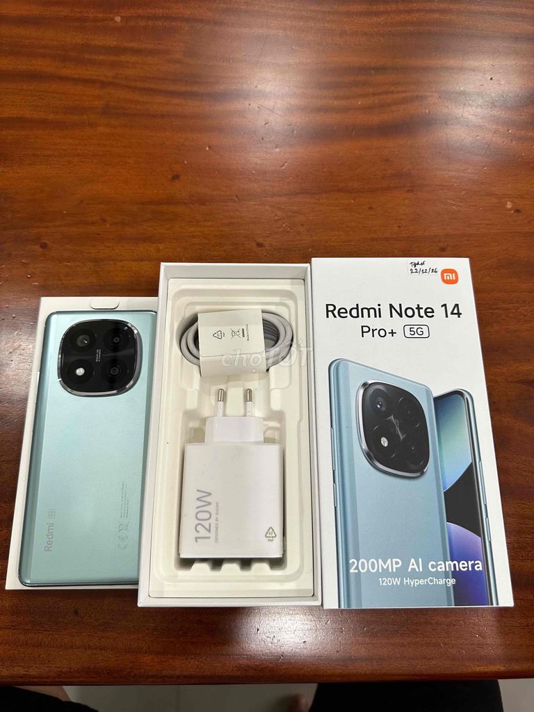 Redmi Note 14 Pro+ 5G xanh 12GB/512GB TGDĐ BH 5th. Mua bán Điện thoại tại Quận 10 Tp Hồ Chí Minh được đăng bởi nguyễn thanh phong hình 1