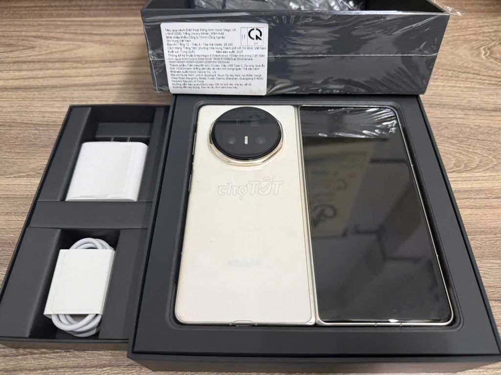 Honor Magic V5 Chính Hãng (Trắng vàng - 99%). Mua bán Điện thoại tại Quận Tân Bình Tp Hồ Chí Minh được đăng bởi Vu hình 1