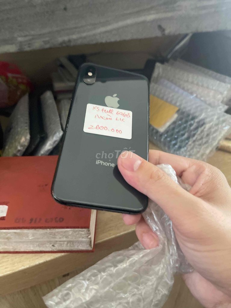 iPhone XS 64GB Đen Có bán, có cho thuê SLL MMO. Mua bán Điện thoại tại Quận Cẩm Lệ Đà Nẵng được đăng bởi Sim Số Đại Tài hình 1