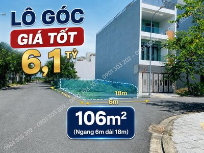 CẦN BÁN GẤP LÔ GÓC VIEW CÔNG VIÊN – FPT ĐÀ NẴNG – CHỈ 6,1 TỶ!