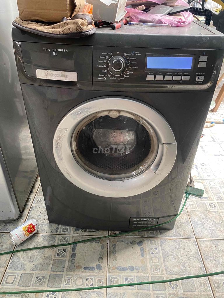 máy giặt electrolux 8kg lên nguồn