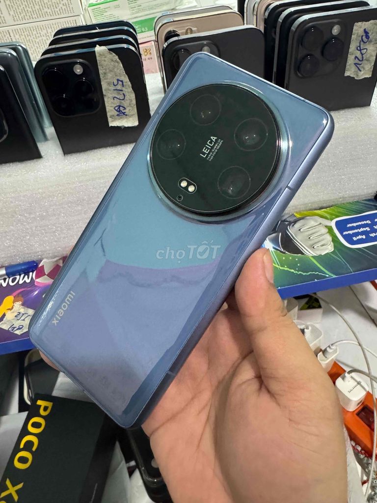 Xiaomi 14 Ultra 256GB Xanh. Mua bán Điện thoại tại Huyện Bình Chánh Tp Hồ Chí Minh được đăng bởi Lâm mobiphone hình 1