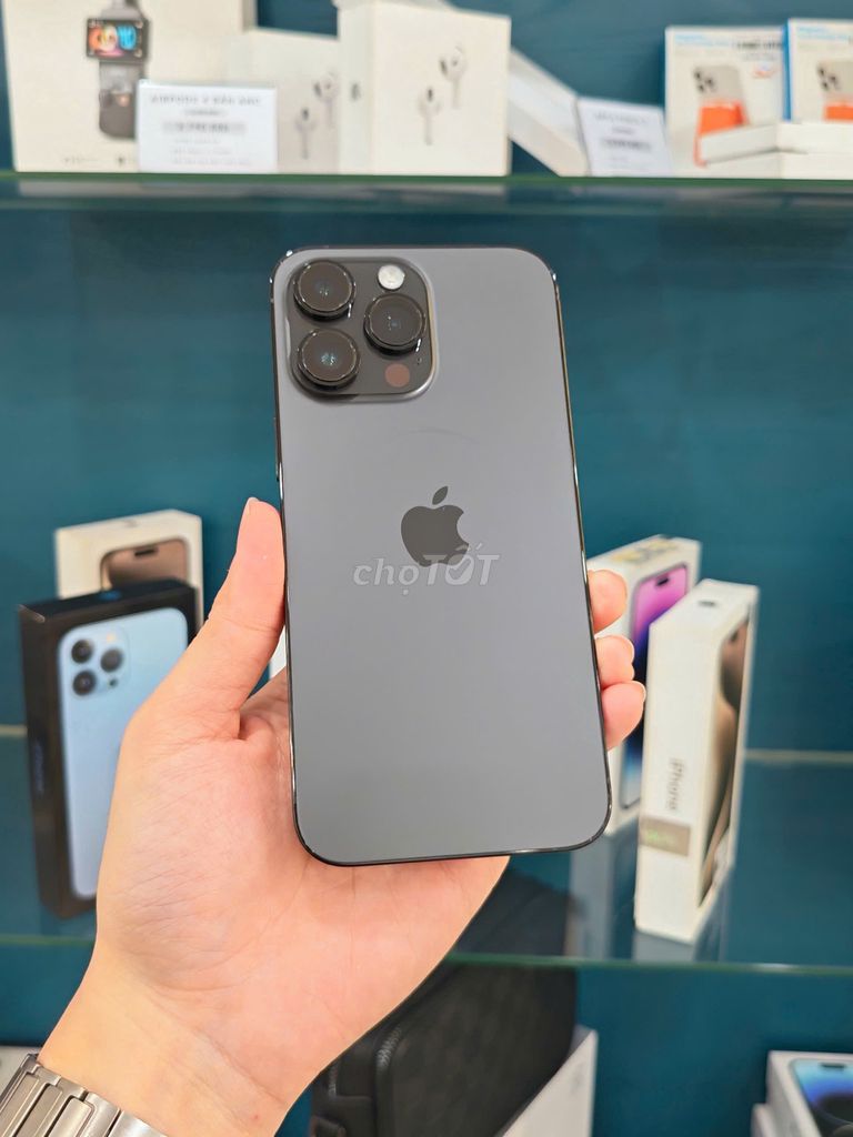 iPhone 14 Pro Max 256GB Đen Zin Nguyên Bản 2 Esim. Mua bán Điện thoại tại Quận Phú Nhuận Tp Hồ Chí Minh được đăng bởi TYMO Việt Nam hình 1