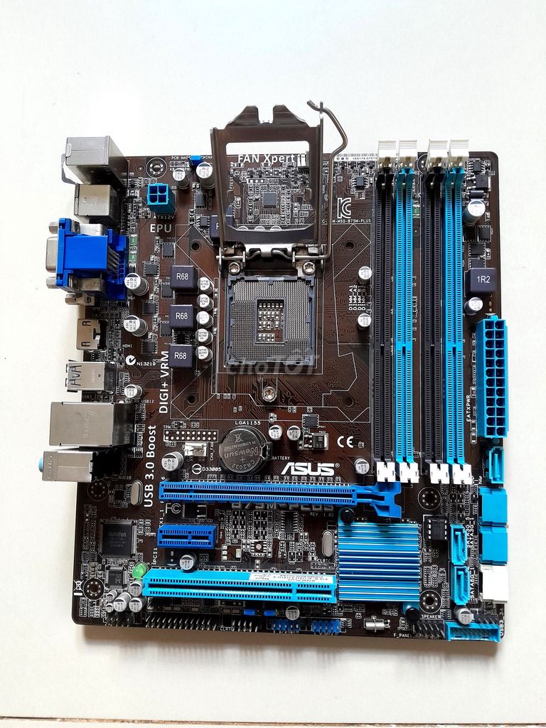 Main ASUS B75 Plus DDR3 -4 khe- Mới zin 100%. Mua bán Linh kiện (RAM, Card...) tại Thành phố Buôn Ma Thuột Đắk Lắk được đăng bởi Nguyễn Minh hình 1