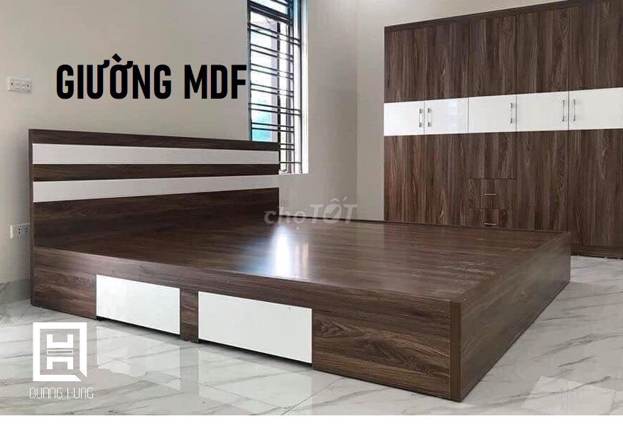 GIƯỜNG MDF-GIƯỜNG MDF=GIƯỜNG MDF=GIƯỜNG MDF$GIƯỜNG. Mua bán Giường, chăn ga gối nệm tại Quận 3 Tp Hồ Chí Minh được đăng bởi NỘI THẤT NHÀ XINH hình 1