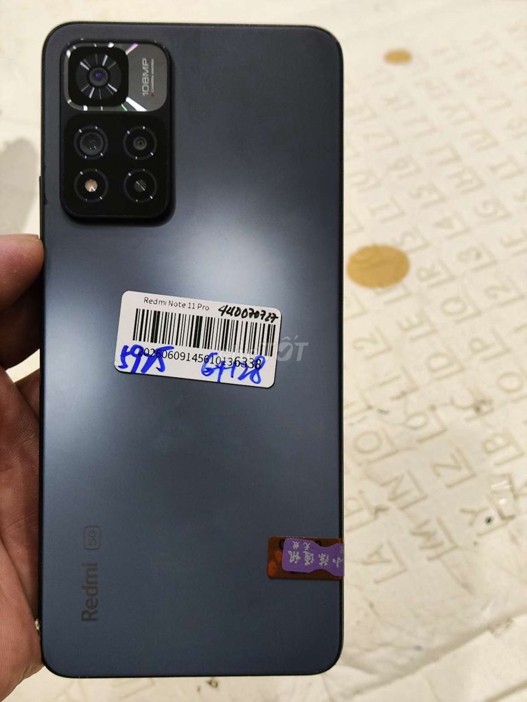 Xiaomi Redmi Note 11 Pro 6/128GB đen. Mua bán Điện thoại tại Quận Hoàng Mai Hà Nội được đăng bởi Nguyennoi hình 1