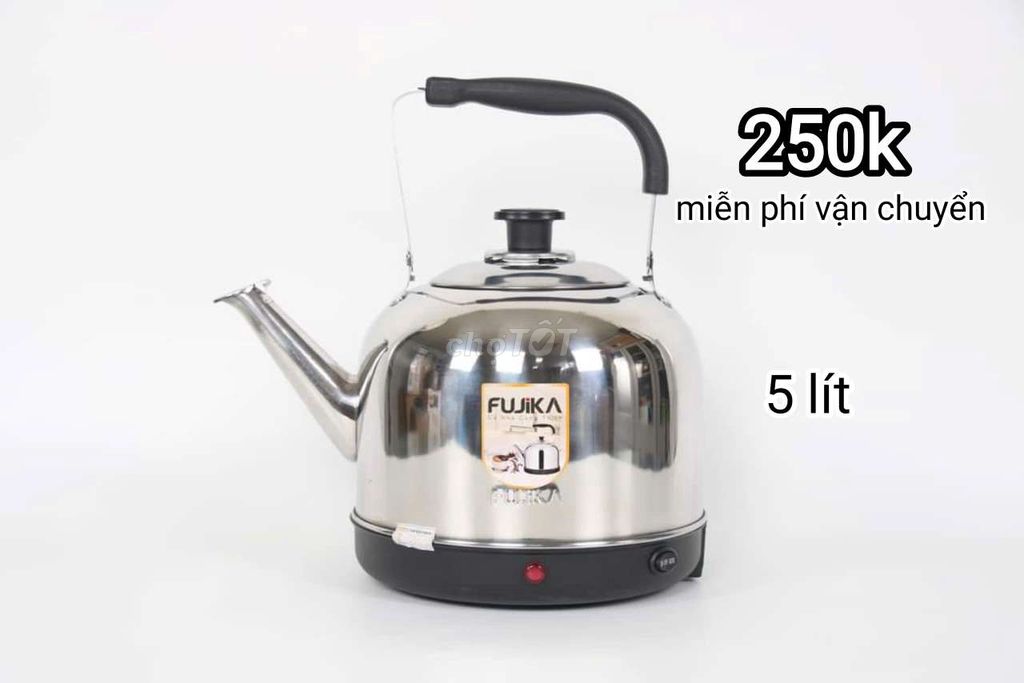 Ấm đun nước fujika 5 lít mới